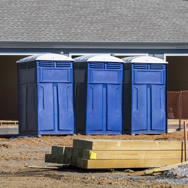 are there any additional fees associated with portable restroom delivery and pickup in Gillett